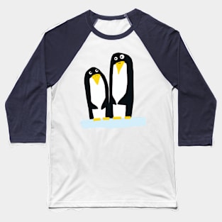 penguins Baseball T-Shirt